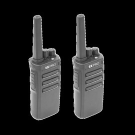Duo de Radios Portatiles UHF, 5W de Potencia, Scrambler de Voz, Alta Cobertura, 400-470 MHZ TX600DUO