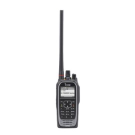 RADIO DIGITAL ICOM IC-F3400DT/01S, VHF 136-174MHz , con pantalla a color, 1024 canales, teclado DTMF, sumergible IP68, encripta