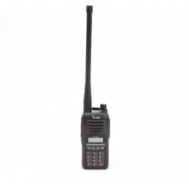 Radio ICOM IC-A16 Portátil Aéreo, rango de frecuencia 118-136.99166 MHz, 6W PEP, 200 canales alfanuméricos, pantalla de 8 carac